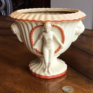 Art Deco Planter or Vase~Free Shipping!